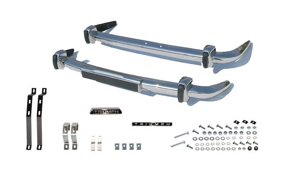 Stainless Steel Bumper Set - Mk2 - Front & Rear - Deluxe Kit - RS1626D