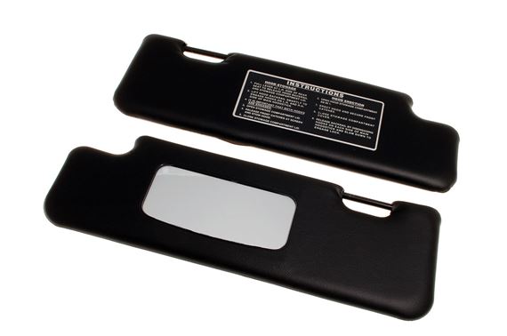 Stag Sun Visors - Black - RHD - Pair - RS1632