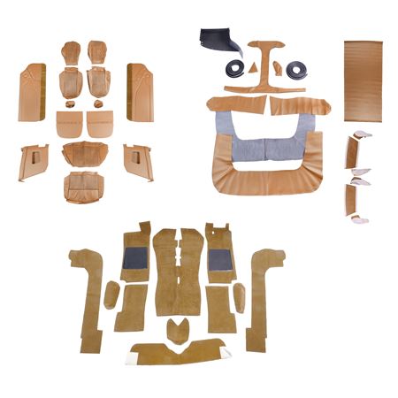 Interior Trim Kit - Full Leather - Mk2 RHD - Beige - RS1676BEIGE