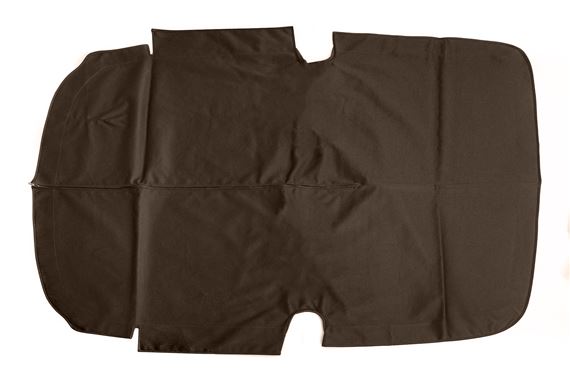 Tonneau Cover RHD - Mk1 - No Headrests - Brown German Mohair - Black Inner lining - RS1765MOHBROWN