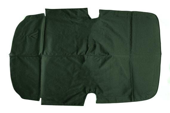 Tonneau Cover RHD - Mk1 - No Headrests - Green German Mohair - Black Inner lining - RS1765MOHGREEN