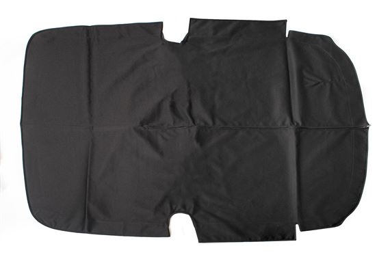 Tonneau Cover LHD - Mk1 - No Headrests - Black German Mohair - Black Inner lining - RS1767MOHBLACK