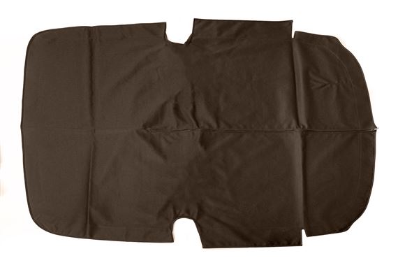 Tonneau Cover LHD - Mk1 - No Headrests - Brown German Mohair - Black Inner lining - RS1767MOHBROWN