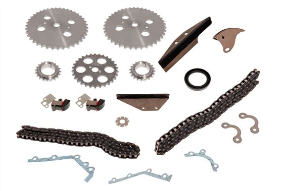 GERMAN CHAINS & Sprockets. Triumph STAG ** TIMING CHAIN KIT ** Complete inc