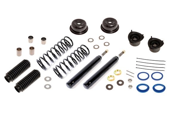 Front Suspension Leg Overhaul Kit with Standard Inserts - Poly Insulators - Car Set - RS2009POLY
