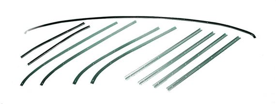 Soft Top Rubber Seal Retainer Kit - Vehicle Set - RS2025