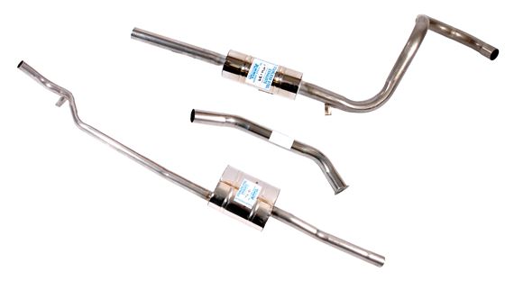 Triumph Dolomite and Sprint Standard Exhaust Systems - 1850 Auto and Man Non O/Drive 1972-1975 to WF55000