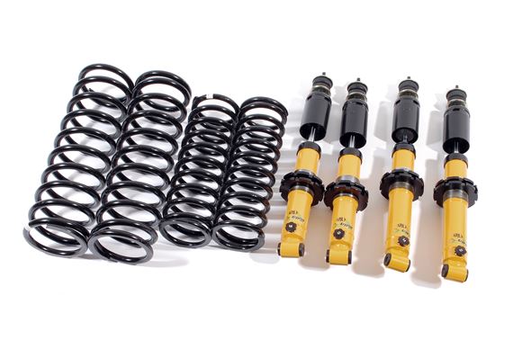 Spax CSX Front and Rear Shock Absorber Kit with Uprated Springs - Ride/Height Adjustable - Dolomite - RT1184