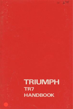 Owners Handbook - TR7 Coupe NAS - 1975 - RTC920975GR - OTP