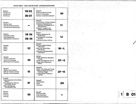 Parts Fiche - Vitesse 2 Litre Mk2 - 1968-1971 - RTC9823FAGR - OTP