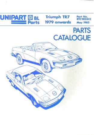 Parts Catalogue - TR7 - 1979-1981 - RTC9828CCGR - OTP
