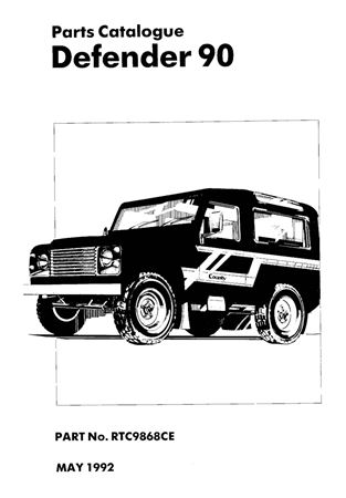 Parts Catalogue - 90 - 1984-1986 - RTC9868CEGR - OTP