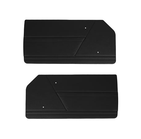 Door Trim Panels - Black - Pair - RV6042BLACK