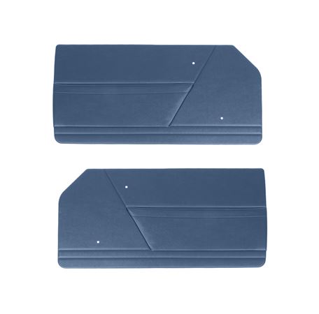 Door Trim Panels - Shadow Blue - Pair - RV6042BLUE