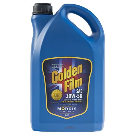 Engine Oil 20W-50 Golden Film 5 Litre - RX1363MORRIS - Morris
