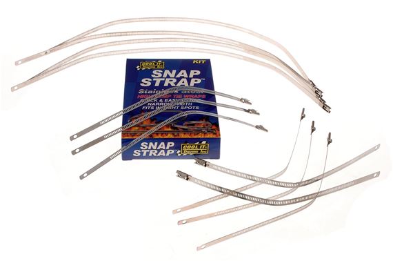 DEI Thermo-Tec Snap-Strap Exhaust Wrap Installation Kit - RX1383