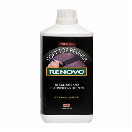 Soft Top Reviver - Canvas/Mohair - Red - 1 Litre - RX1524RED - Renovo