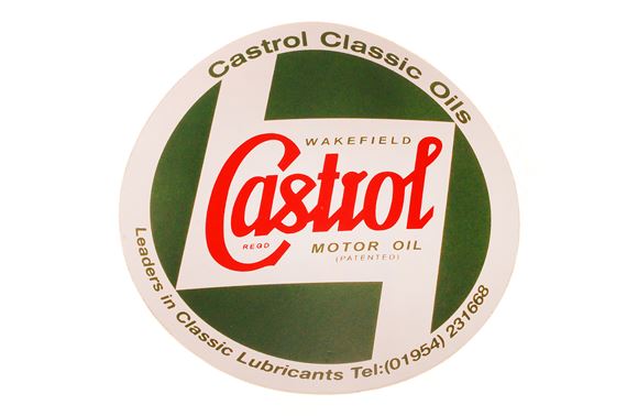 Castrol Classic 5 Inch Bodywork Sticker - RX18075