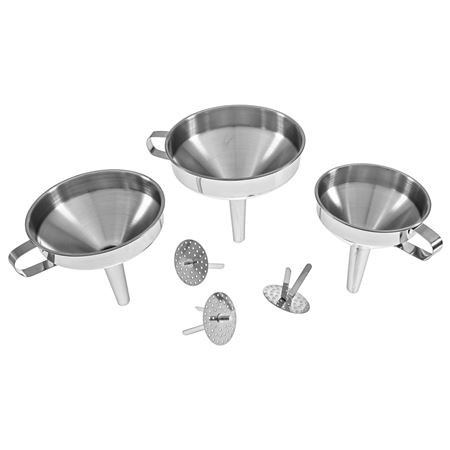 Funnel Set Stainless Steel (3 piece) - RX2000 - Laser