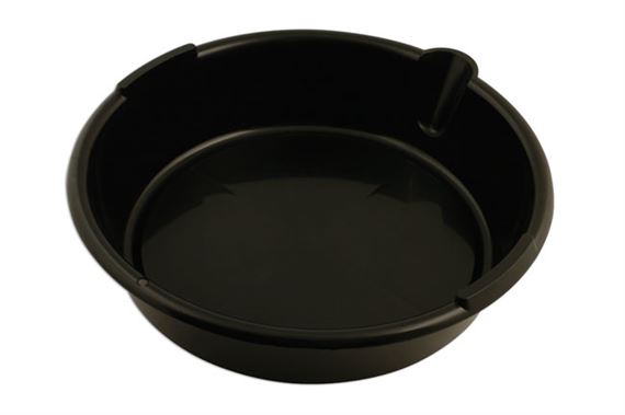 Oil/Fluid Drain Pan 6 Litre Black - RX2131 - Laser