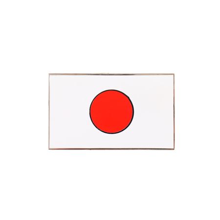 National Badge - Japan - Self Adhesive 30 x 50mm - RX2212