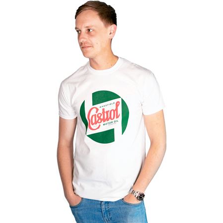 Castrol White T Shirt - RX2383STYLE