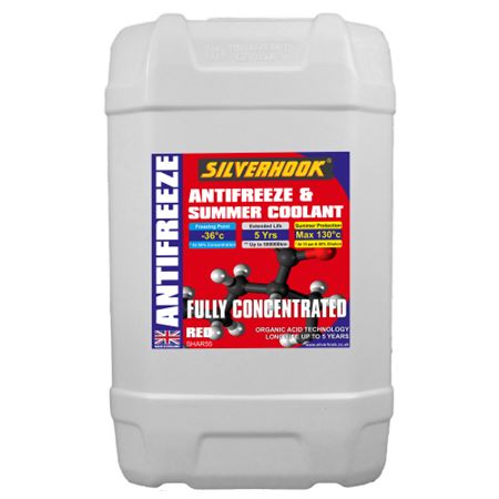 Antifreeze Concentrate Red OAT 5 Year Long Life 20L - XP20LLP1 - Silverhook