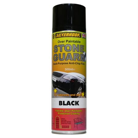 Stone Guard Black Aerosol Spray 500ml - S3SGSG10P1 - Silverhook