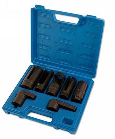 Lambda Sensor Socket Set 3/8 - 1/2 Drive 7Pieces - RX2699 - Laser