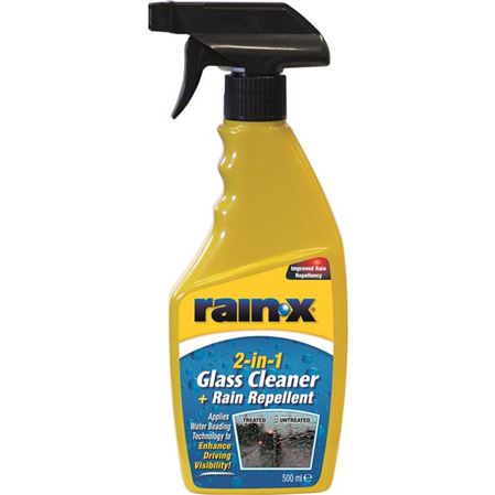 2-in-1 Glass Cleaner & Rain Repellent 500ml - RX2414 - Rain-X