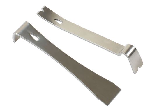 Pry Bar Set 2pc - Stainless Steel - RX2408 - Laser