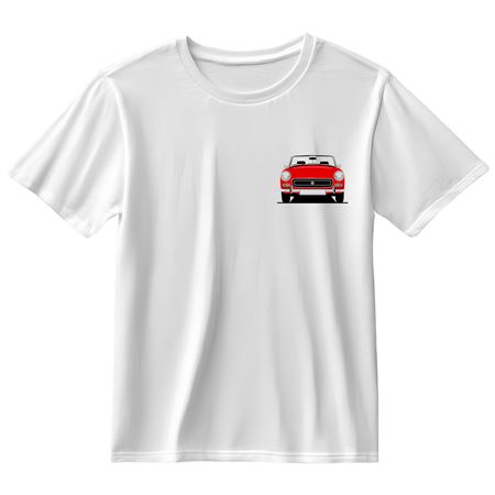 T-Shirt Red Midget White Shirt X-Large - RX4213 - Rimmer Bros