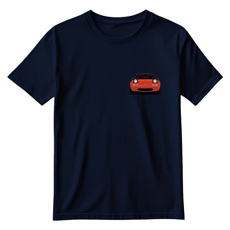 T-Shirt Red MX5 Navy Shirt Large - RX4216 - Rimmer Bros