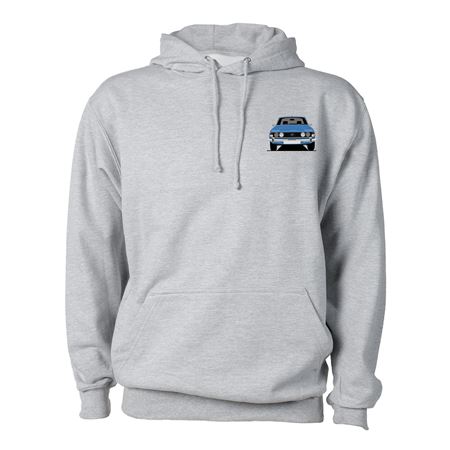 Hoodie Light Blue Stag Marl Grey X-Large - RX4267 - Rimmer Bros