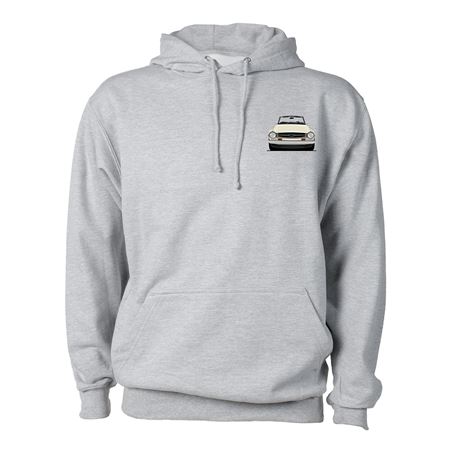 Hoodie White TR6 Marl Grey Medium - RX4268 - Rimmer Bros