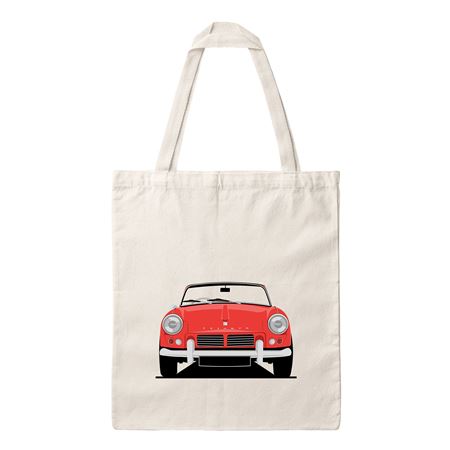 Tote Bag Red Spitfire Cream Bag One Size - RX4301 - Rimmer Bros