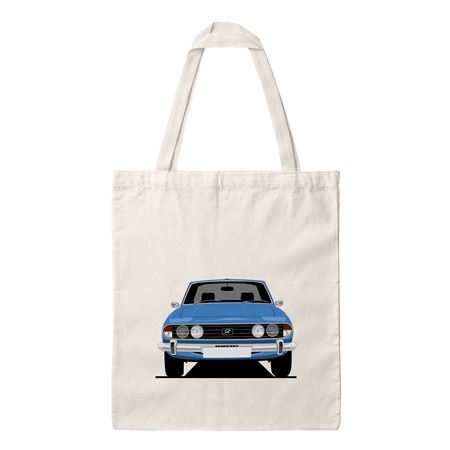 Tote Bag Light Blue Stag Cream Bag One Size - RX4302 - Rimmer Bros