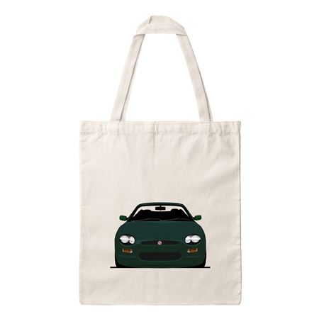 Tote Bag Green MGF Cream Bag One Size - RX4306 - Rimmer Bros