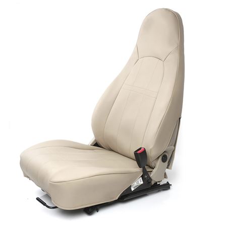Seat Covers Premium Leatherette (pair) Light Tan 1999-00 - RY1058