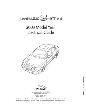 Electrical Guide - S-Type USA - 2003-2004 - S2003STYPEGR - OTP