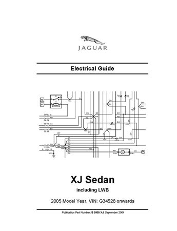 Electrical Guide - The Jaguar XJ USA - S2005_XJGR - OTP