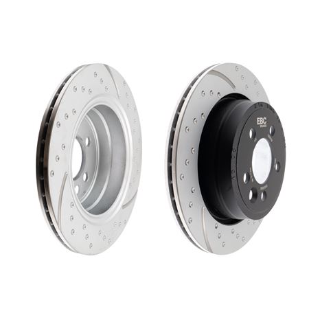 EBC Turbo Groove Rear Brake Discs (pair) - SDB000010UR