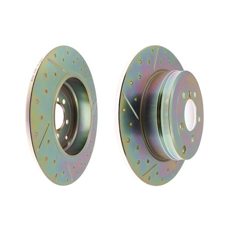 Brake Disc Rear (Pair) Uprated Solid 354mm - SDB000211URBP - Britpart
