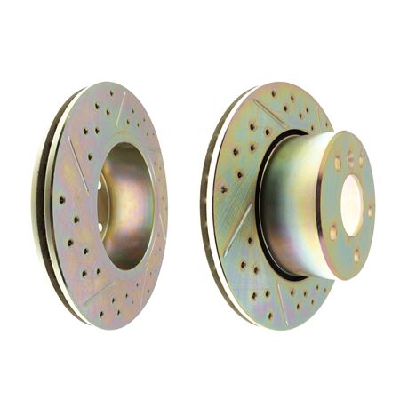Brake Disc Front Performance (pair) Vented 280mm - SDB000380URBP - Britpart