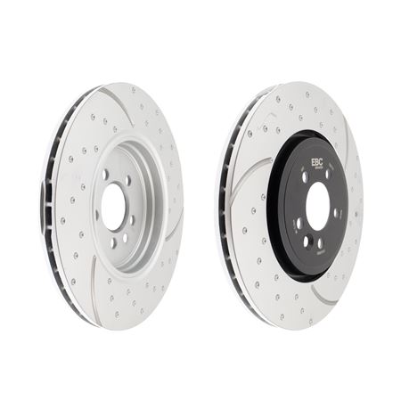 EBC Turbo Groove Front Brake Discs (pair) - SDB000420UR