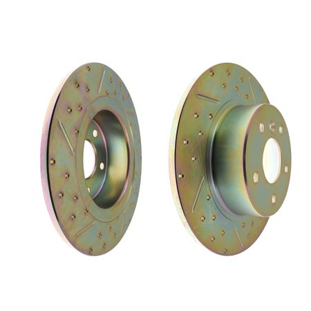 Brake Disc Rear Performance (pair) Solid 304mm - SDB000470URBP - Britpart