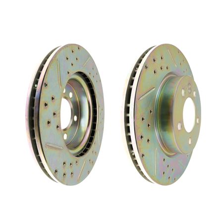 Brake Disc Front (pair) - SDB000604URBP - Britpart