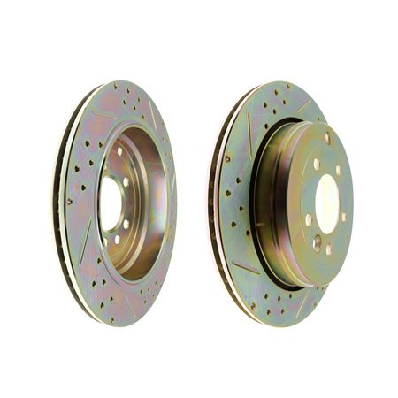 Brake Disc Rear Performance (pair) Vented 325mm - SDB000636URBP - Britpart