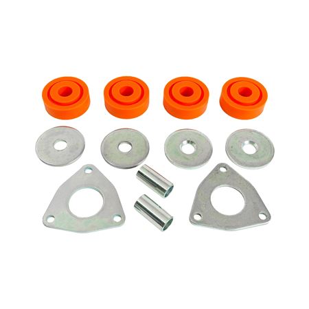 Rear Radius Arm Bush Set Chassis End Dynamic Orange 1G - STC618PBO - Polybush