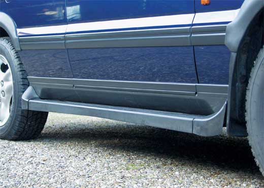 Rubber Side Steps - Running Board Type - Pair - STC8505AA - Genuine